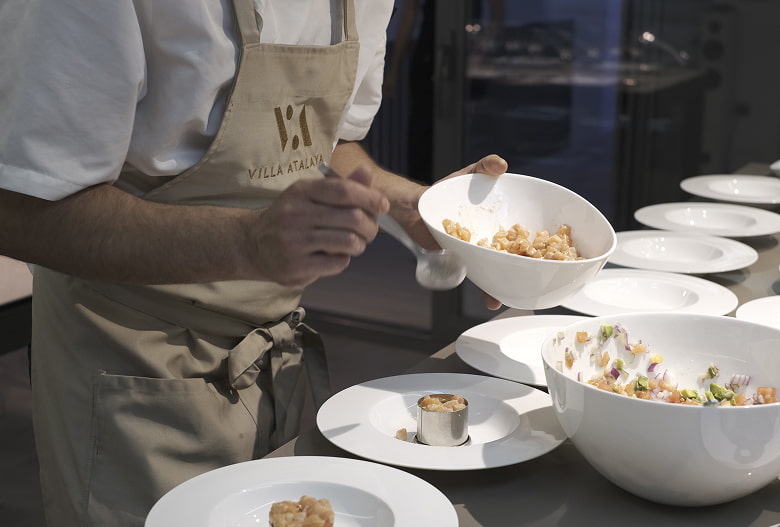 Private chef Chef preparing a meal