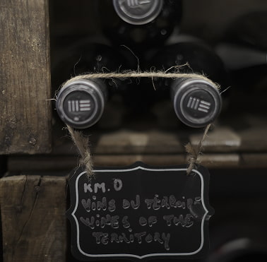 Bespoke wine cellar Bottles of wine