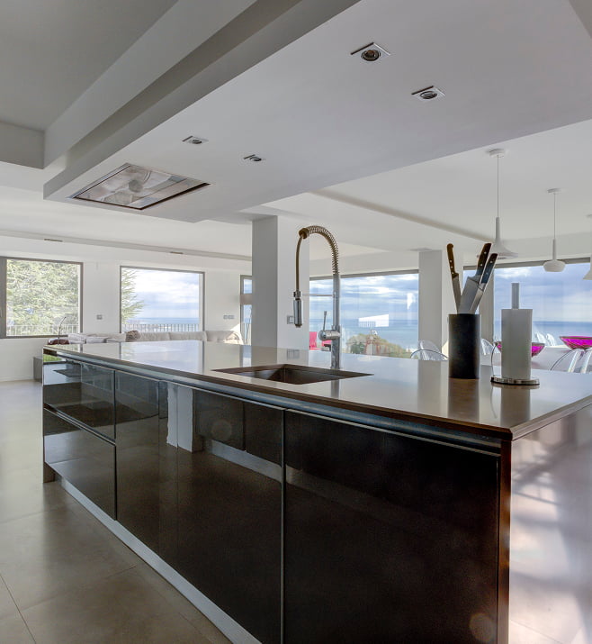 Kitchen at Villa Atalaya Kitchen island