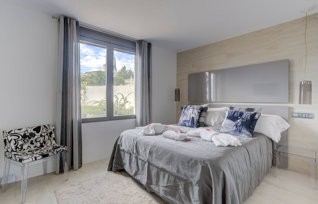Romantic suite 2 Double bed in the romantic suite