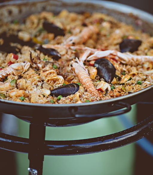 Paella corner Seafood paella